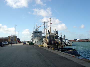 Hafen von Esbjerg
